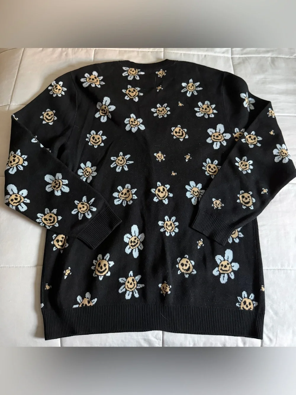 Vans Men’s Hilltop Black Cardigan Sweater - 2XL